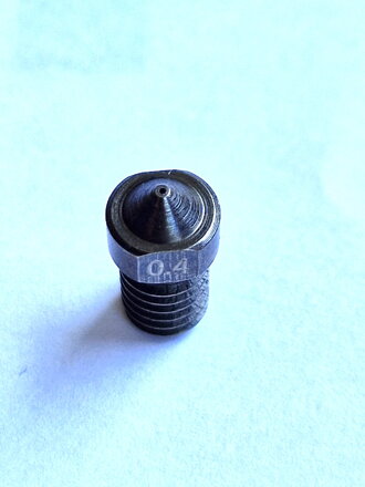 Kalená tryska V6 - kulatá hlava 0,4 mm / 1,75