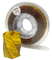Pet-G Filament 1.75 mm amber transparent devil design 1 kg