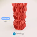 PLA FIBERSILK FILAMENT RED METALLIC 1.75mm Fiberlogy 850g