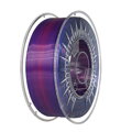 Filament DEVIL DESIGN PLA SILK DUAL TMAVĚ ČERVENÁ + FIALOVÁ 1,75 mm 1 kg.