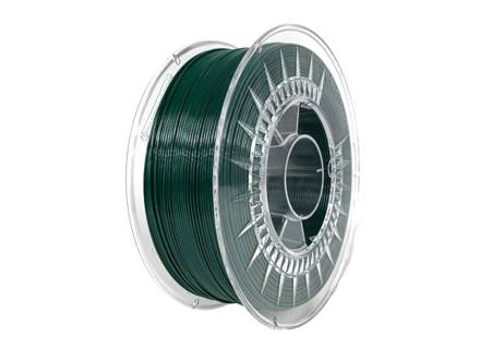 Pet-G Filament 1.75 mm racing green devil design 1 kg