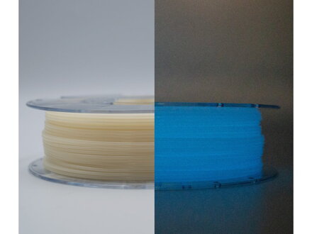 PLALAMENT 1.75 mm Blue lighting in dark Devil design 0.33 kg