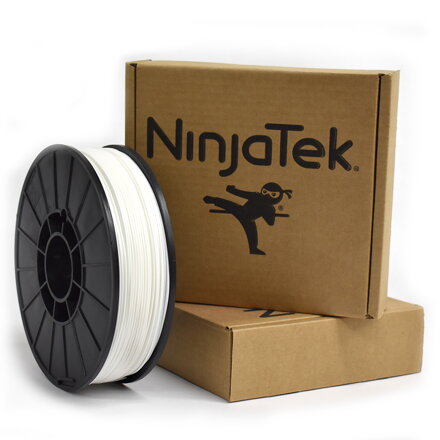 NinjaTek Cheetah Flexibilní - 1,75 mm - 1 kg - Sněhobílá
