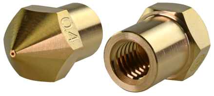 CreatBot 1,75 mm mosazná tryska 0,4 mm - 1 ks