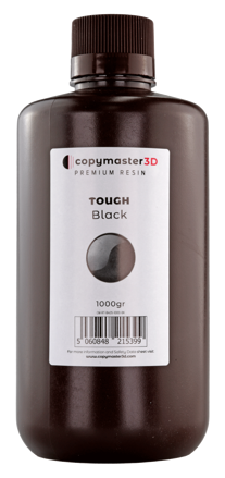 Copymaster3D Odolná UV pryskyřice podobná ABS - 1 kg - Černá