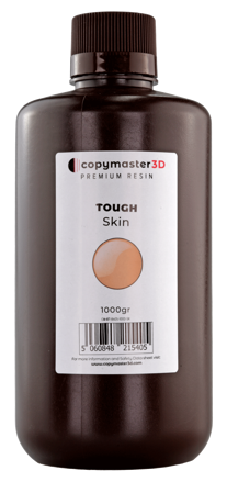 Copymaster3D Houževnatá UV pryskyřice podobná ABS - 1kg - Tělová