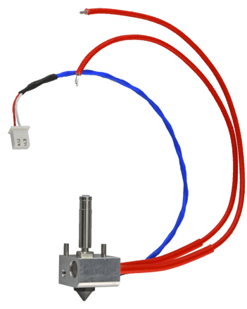 Flashforge Creator 3 Pro - Sestava levého Hot-Endu - Kalená ocel - 0,4 mm