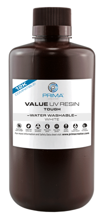 PrimaCreator Value Houževnatá (ABS podobná) Vodou omyvatelná UV pryskyřice - 1kg