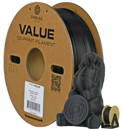 PrimaValue PETG - Šedý - 1,75mm - 1kg