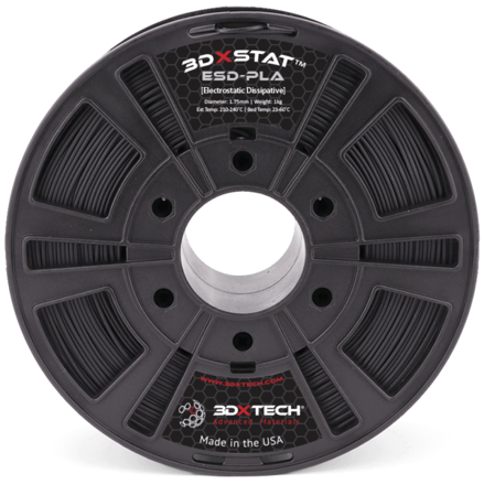 3DXTech CarbonX™ ezPC+CF - Černá - 1.75mm - 750g