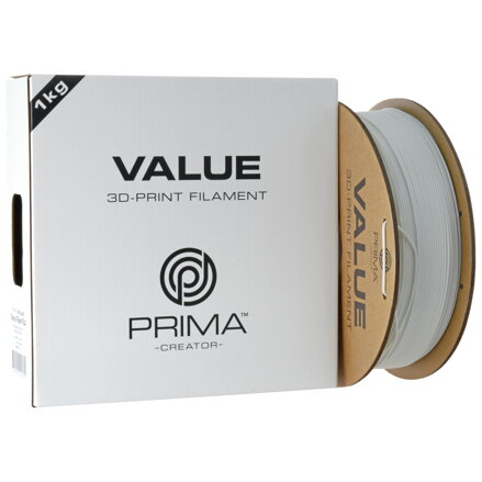 PrimaValue PLA skelné vlákno - Přírodní - 1,75 mm - 1 kg