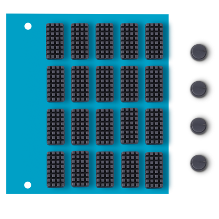 Snapmaker Sada čisticích kartáčků na trysky a odkládacích podložek (pro U1)