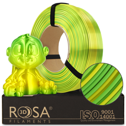 ReFill ROSA3D PLA SILK MULTICOLOUR JUNGLE 1,75 mm 1 kg