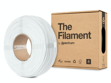 ReFill TheFilament PETG BÍLÁ "SNOW" 1,75 mm 1 kg