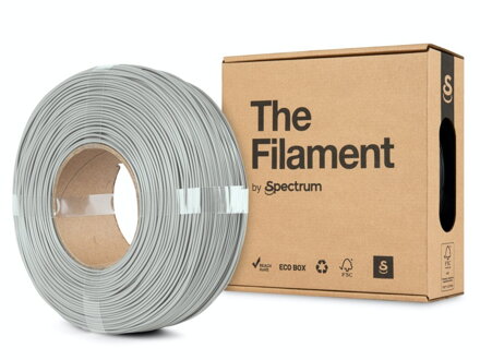 ReFill TheFilament PLA STŘÍBŘITĚ HLINÍKOVÁ 1,75 mm 1 kg
