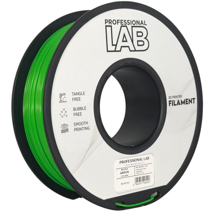 Filament PROFESSIONAL LAB HS-PLA ZELENÁ  1,75 mm 1 kg