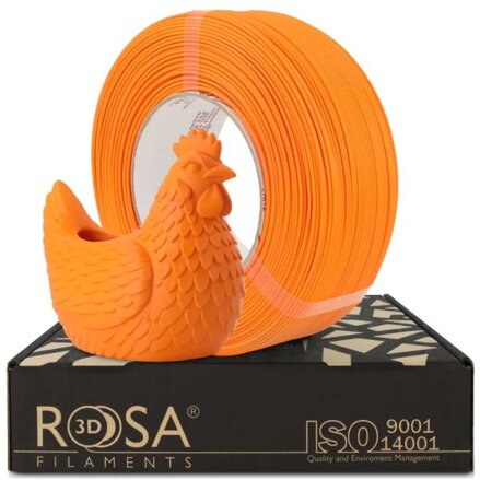 ReFill ROSA3D PLA SPEED MATT ORANŽOVÁ "CURCUMA" 1,75 mm 1 kg