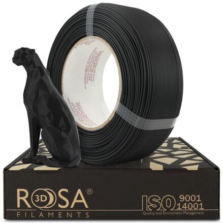 ReFill ROSA3D PLA SPEED MATT ČERNÁ 1,75 mm 1 kg
