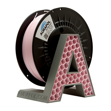 Filament AURAPOL PETG COTTON CANDY 1,75 mm 1 kg.