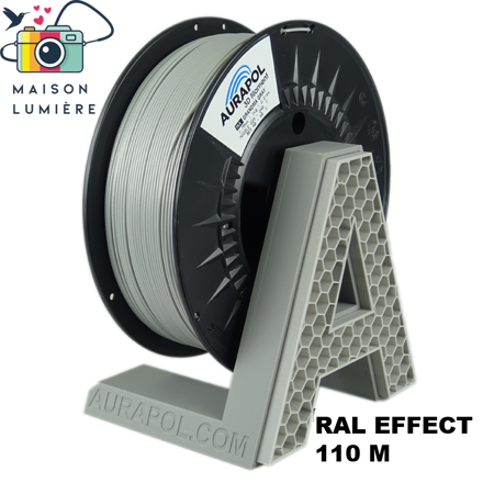Filament AURAPOL PLA GRANDMA GRAY 1,75 mm 1 kg.