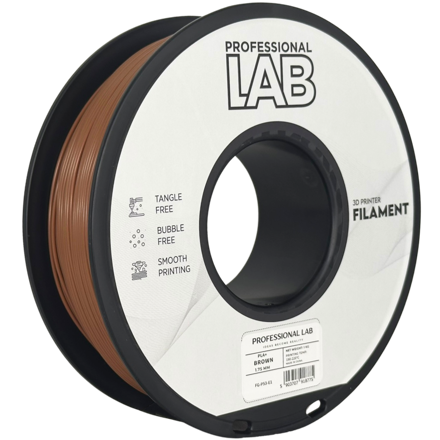 Filament PROFESSIONAL LAB PLA+ HNĚDÁ 1,75 mm 1 kg