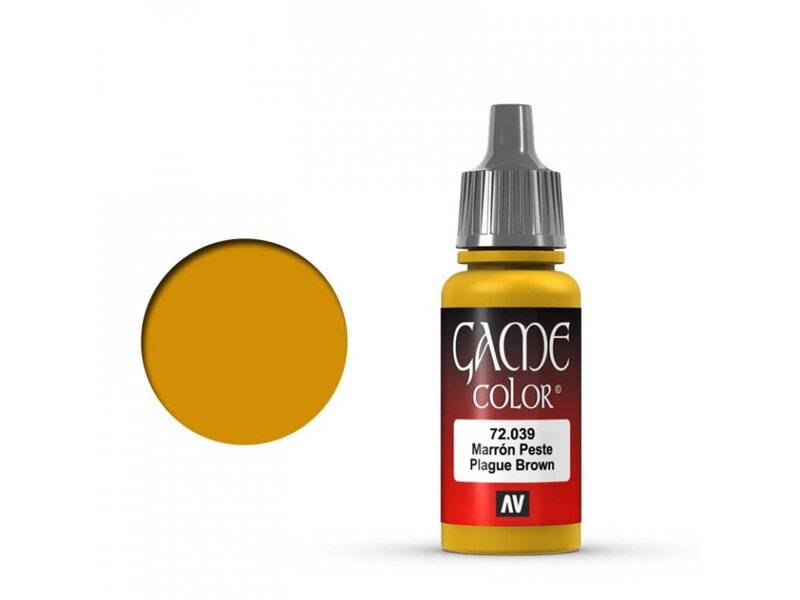 Vallejo Game Color 72039 Plague Brown (17 ml)