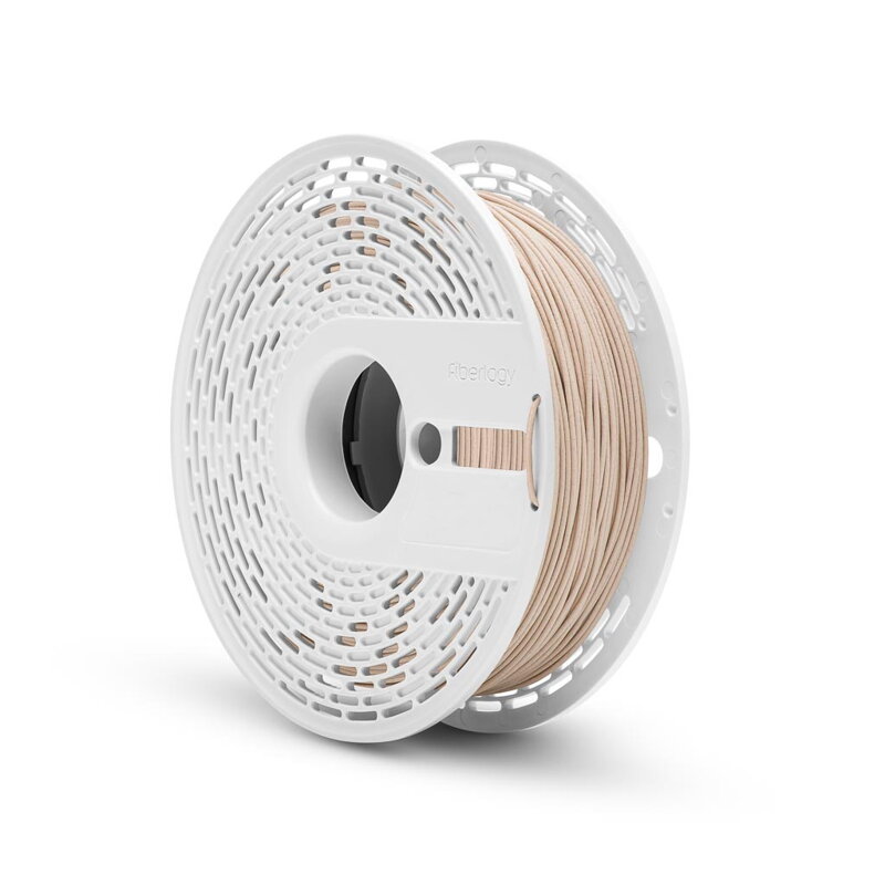 WOOD filament bílý 1,75mm Fiberlogy 750g