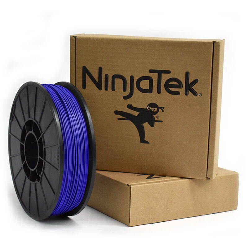 NinjaFlex Filament - 1,75 mm - 1 kg - Safírově modrá