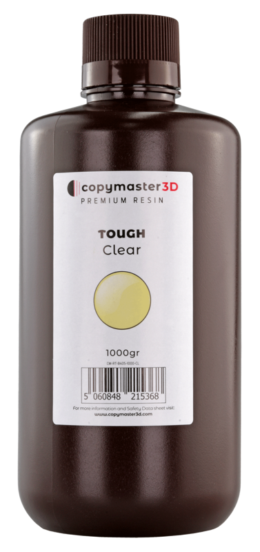 Copymaster3D Odolná UV pryskyřice jako ABS - 1 kg - Čirá
