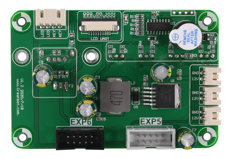 CreatBot F1000 / D600 DPS čtečky U disku