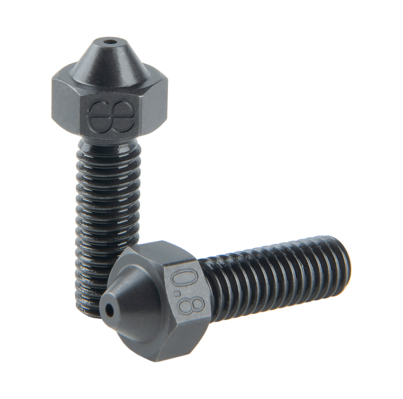 DropEffect XG tvrzená ocelová závitová tryska M4 0.8/1.75mm