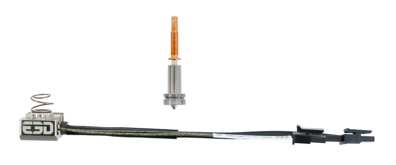 E3D Revo Ultra vysokoteplotní topný blok - PT1000 - Jednotrysková sada