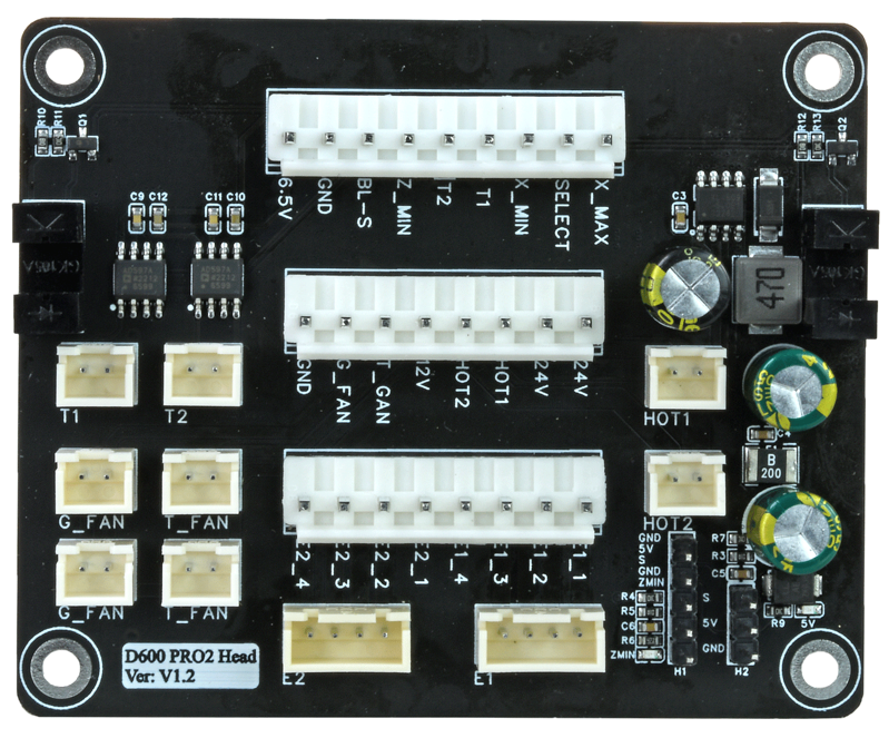 CreatBot Extrudér PCB - D600 pro 2 & D1000