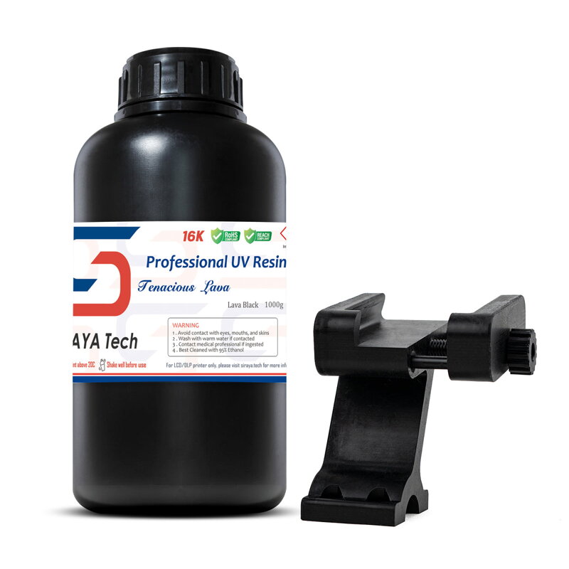 Siraya Tech - Houževnatá láva černá - 1KG Pryskyřice