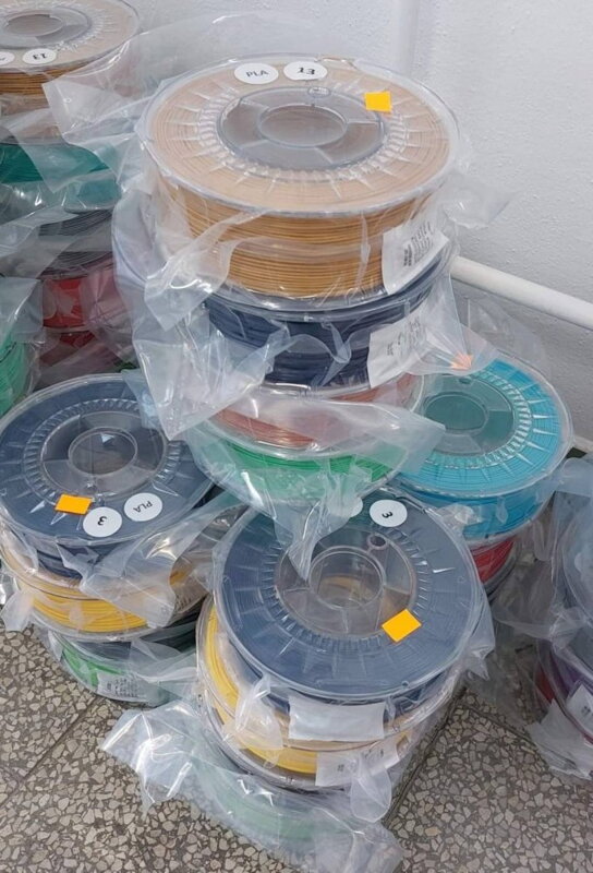 SET 2.Q. COLORFIL PLA 1,75 4 x 1 kg NEVÝRAZNÉ BARVY