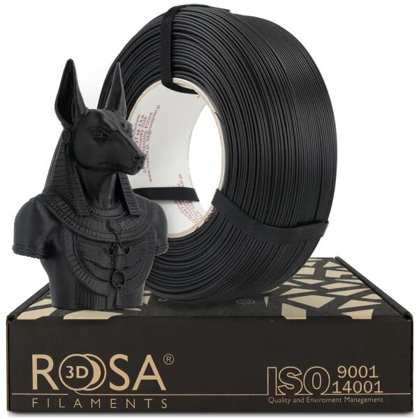 ReFill ROSA3D PLA-CF MATT CARBON BLACK 1,75 mm 1 kg