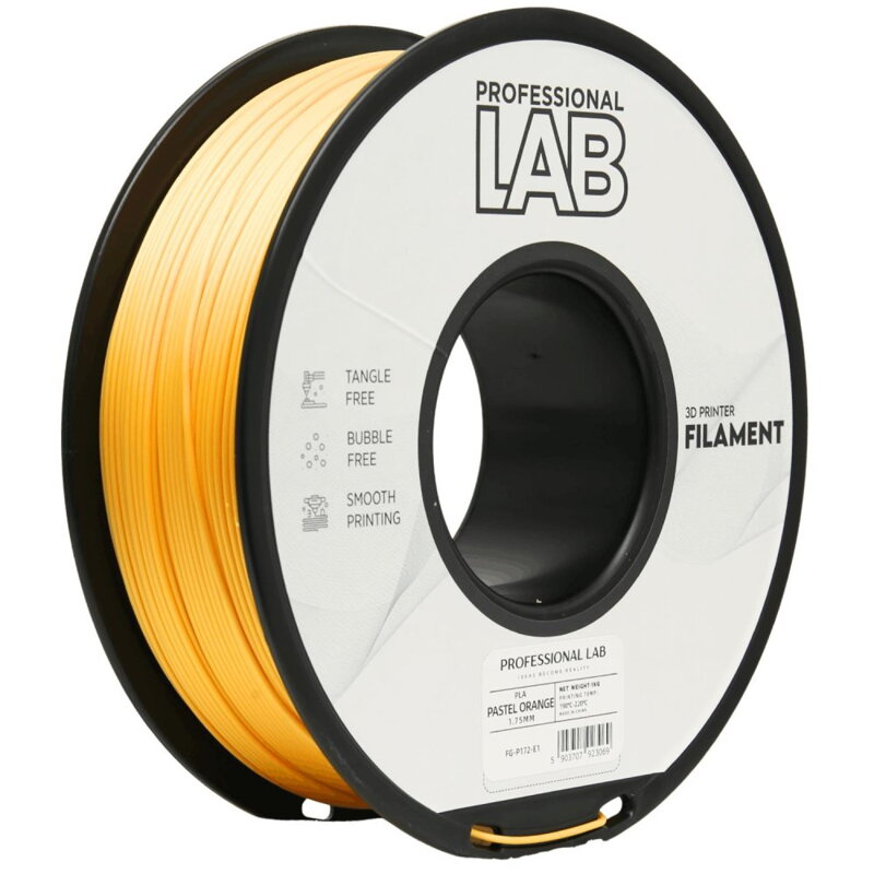 Filament PROFESSIONAL LAB PLA Pastel ORANŽOVÁ 1,75 mm 1 kg