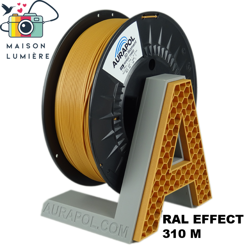 Filament AURAPOL PLA MANGO TANGO 1,75 mm 1 kg.