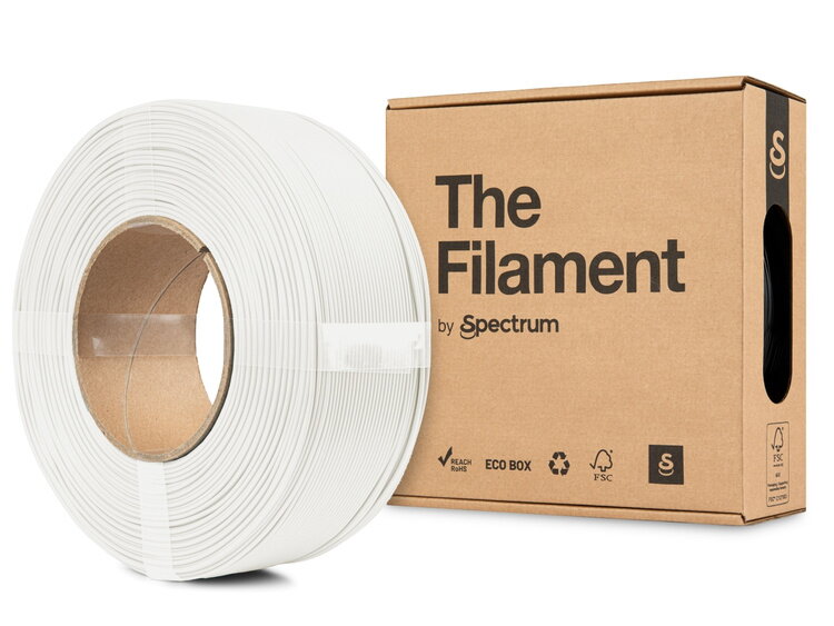 ReFill TheFilament ASA BÍLÁ "TRAFFIC" 1,75 mm 1 kg