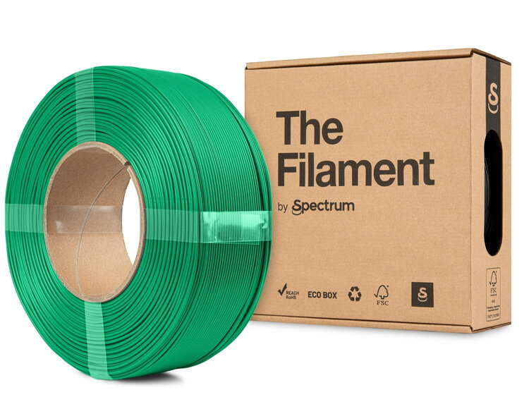 ReFill TheFilament ASA TRÁVOVĚ ZELENÁ 1,75 mm 1 kg