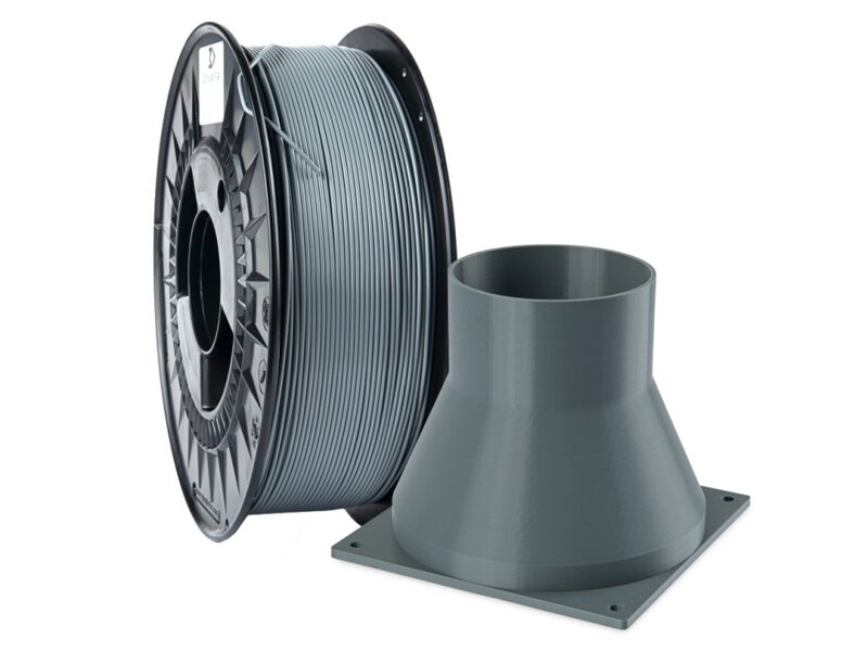 Filament 3D POWER PLA HT150 SVĚTLE ŠEDÁ 1,75 mm 1 kg.
